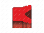 Уплотнение 45x55x6/L=7 аналог GLY-45 F SAKAGAMI, Código de product 70-08-26401F, Poliuretano, FPM (фторкаучук), Imagen №1